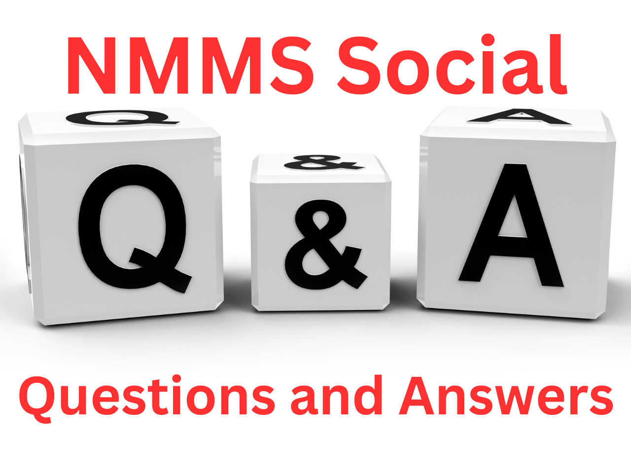 NMMS Social Questions and Answers