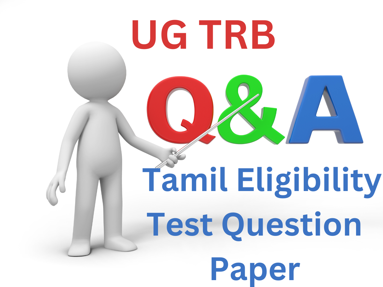 ug trb tamil eligibility test question paper